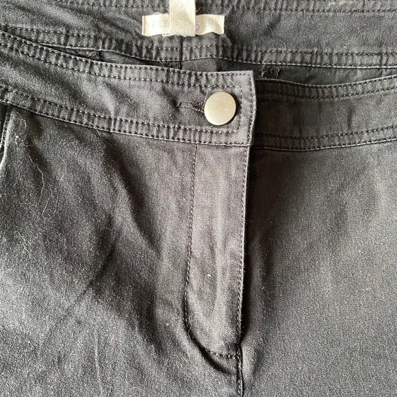 Eileen Fisher Black Cropped Jeans - Picture 4 of 6